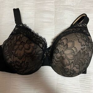 Elegant Black Lace Bra